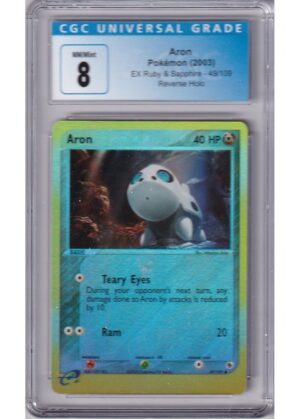 Aron 49/109 Reverse Foil CGC 8