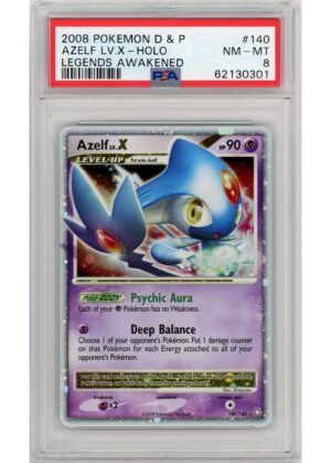 Azelf LV.X 140/146 PSA 8