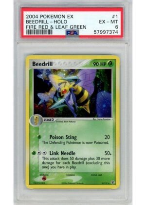 Beedrill - 1/112 - PSA 6