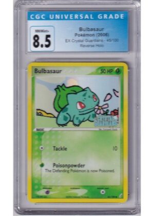 Bulbasaur - 45/100 - Reverse Foil - CGC 8.5