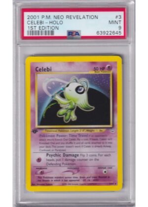 Celebi 3/64 1st Edition PSA 9