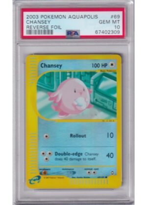 Chansey - 69/147 - Reverse Foil - PSA 10
