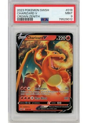 Charizard V 018/159 PSA 9