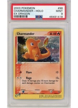 Charmander 98/97 PSA 9