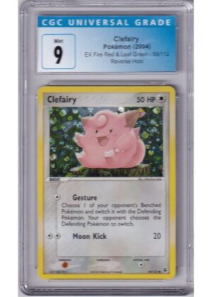 Clefairy 59/112 Reverse Foil CGC 9