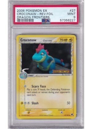 Croconaw δ 27/101 Reverse Foil PSA 9