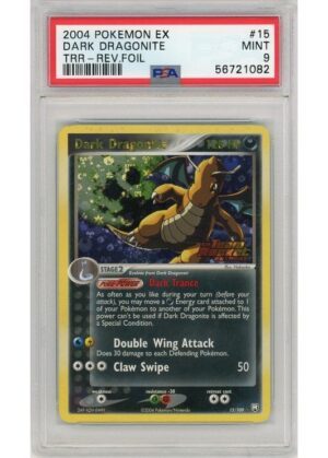 Dark Dragonite 15/109 Reverse Foil PSA 9