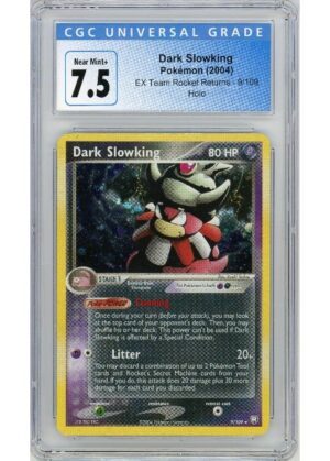 Dark Slowking - 9/109 - CGC 7.5