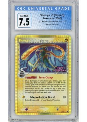 Deoxys δ - 6/110 - Reverse Foil - CGC 7.5