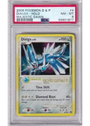 Dialga 4/100 PSA 8