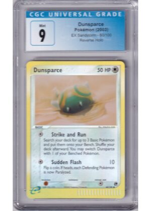 Dunsparce 60/100 Reverse Foil CGC 9