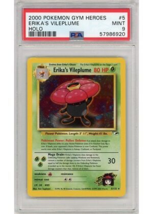 Erika's Vileplume 5/132 PSA 9