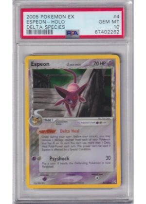 Espeon &delta; - 4/113 - PSA 10
