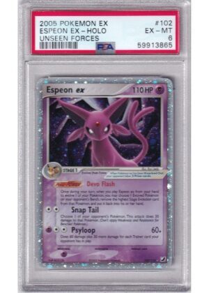 Espeon ex 102/115 PSA 6