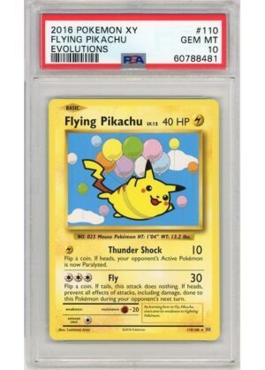 Flying Pikachu 110/108 PSA 10