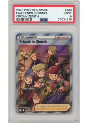 Friends in Sinnoh 149/159 PSA 9
