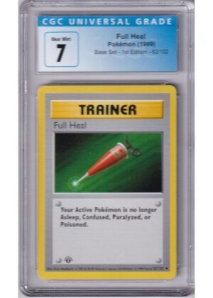Full Heal - 82/102 - 1st Edition - CGC 7
