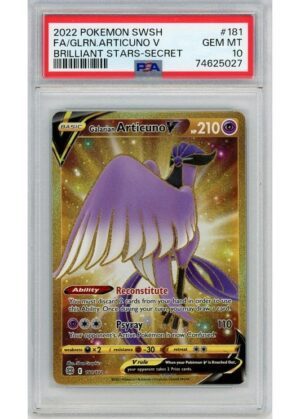 Galarian Articuno V 181/172 PSA 10