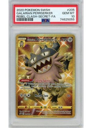 Galarian Perrserker 205/192 PSA 10