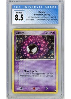 Gastly 63/110 Reverse Foil CGC 8.5
