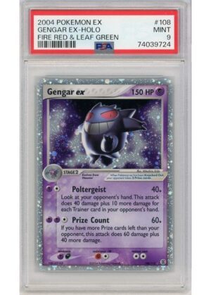 Gengar ex 108/112 PSA 9