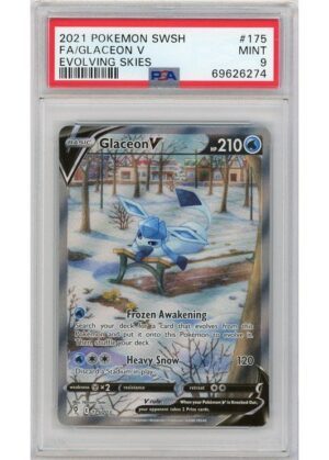 Glaceon V - 175/203 - PSA 9
