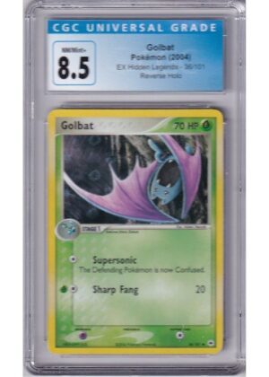 Golbat 36/101 Reverse Foil CGC 8.5