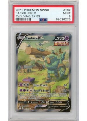 Golurk V 182/203 PSA 9