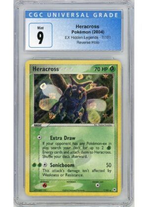 Heracross 7/101 Reverse Foil CGC 9
