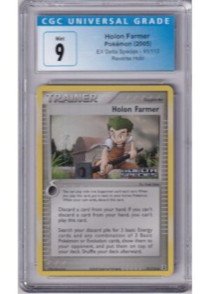 Holon Farmer - 91/113 - Reverse Foil - CGC 9