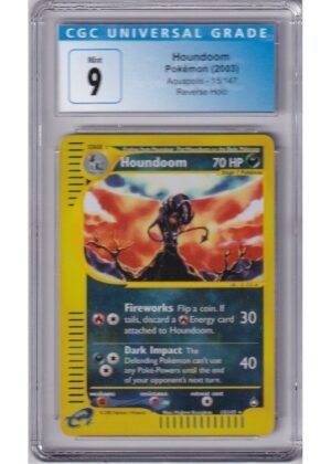 Houndoom 15/147 Reverse Foil CGC 9