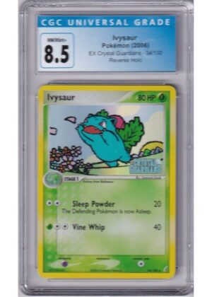 Ivysaur - 34/100 - Reverse Foil - CGC 8.5