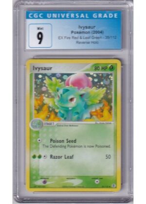 Ivysaur 35/112 Reverse Foil CGC 9