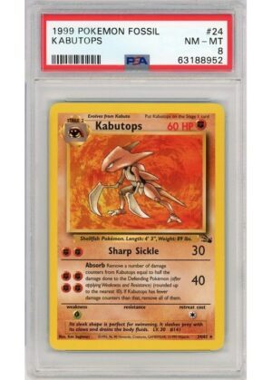 Kabutops 24/62 PSA 8