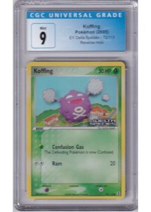 Koffing - 72/113 - Reverse Foil - CGC 9