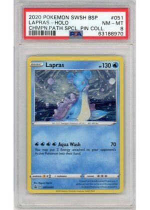 Lapras SWSH051 PSA 8
