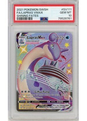 Lapras VMAX SV111/SV122 PSA 10