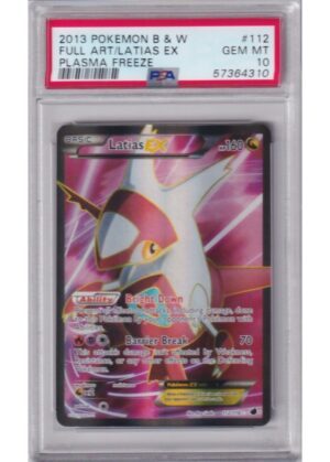Latias EX 112/116 PSA 10