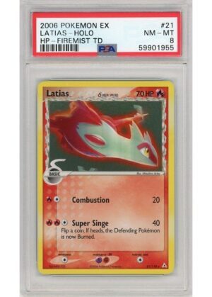 Latias &delta; Mirror Holo 21/110 PSA 8
