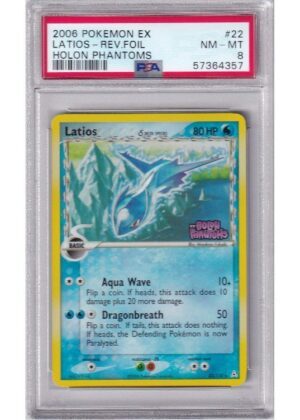 Latios &delta; 22/110 Reverse Foil PSA 8