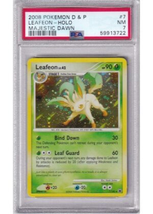 Leafeon 7/100 PSA 7