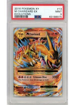M Charizard EX 13/108 PSA 9