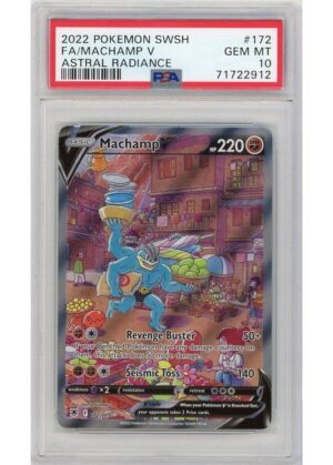 Machamp V 172/189 PSA 10