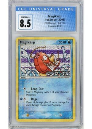 Magikarp 64/107 Reverse Foil CGC 8.5