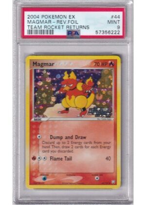 Magmar 44/109 Reverse Foil PSA 9