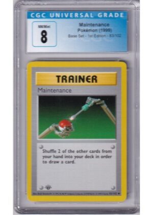 Maintenance 83/102 1st Edition CGC 8