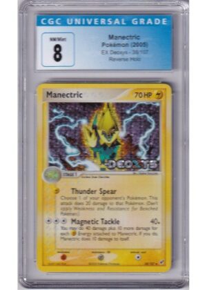 Manectric 38/107 Reverse Foil CGC 8