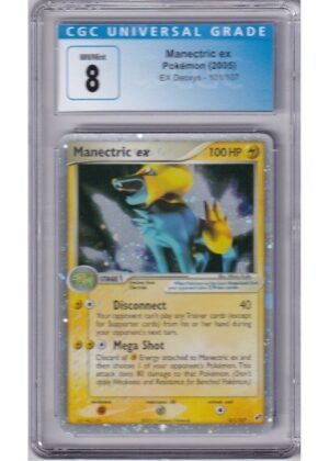 Manectric ex 101/107 CGC 8