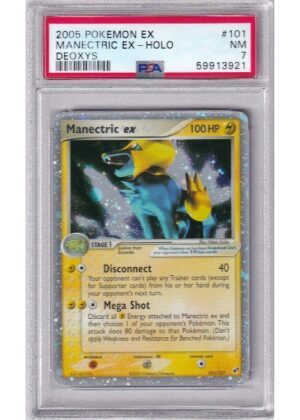 Manectric ex 101/107 PSA 7