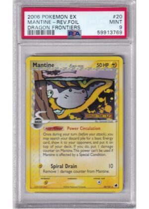 Mantine &delta; 20/101 Reverse Foil PSA 9